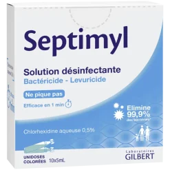 Solution désinfectante Gilbert Septimyl - Chlorhexidine Aqueuse 0.5%