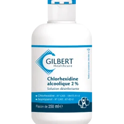 Solution désinfectante Gilbert- Chlorhexidine Alcoolique 2%