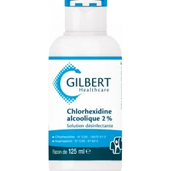 Solution désinfectante Gilbert- Chlorhexidine Alcoolique 2%