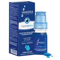 Solution ophtalmique hydratante Innoxa Hydrableu