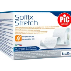 Sparadrap extensible PIC Soffix Stretch - 5 cm x 10 m (1 rouleau)