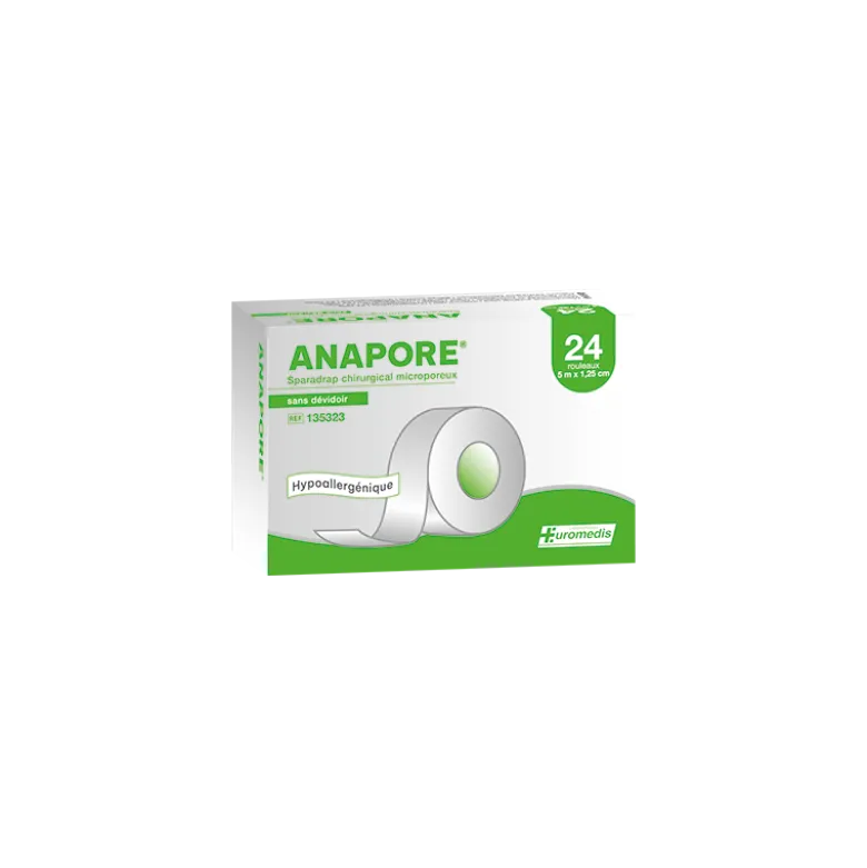 Sparadrap microporeux Euromedis Anapore