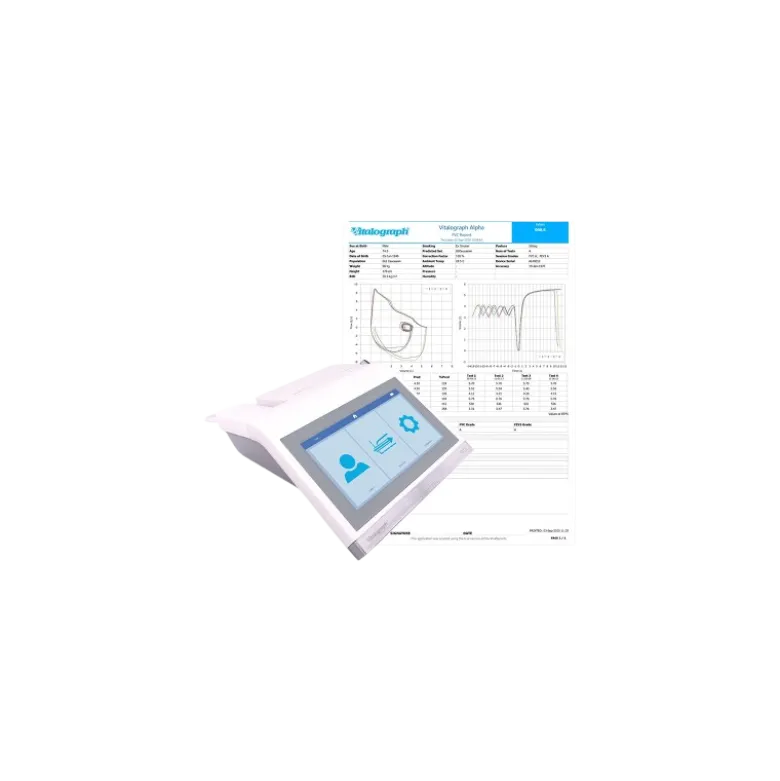 Spiromètre de diagnostic Vitalograph Alpha 6000 avec écran tactile