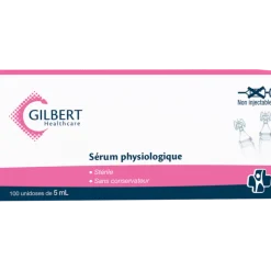 Sérum physiologique Laboratoires Gilbert Physiodose