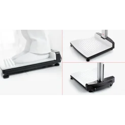 Stadiomètre sans fil avec ligne de Francfort et butée de talon Seca 274 - 360° wireless