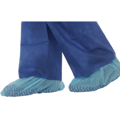 Sur chaussure bleue antidérapante non tissé Medistock (carton de 1000)