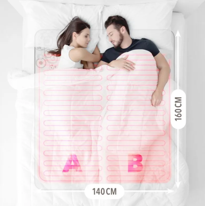 Surmatelas chauffant Lanaform S2 - 2 personnes 140 x 160 cm