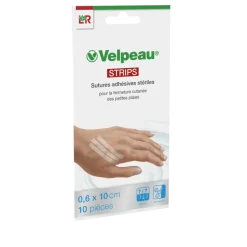 Sutures adhésives stériles LR Velpeau Strips