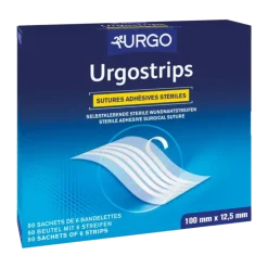 Sutures cutanées adhésives Urgostrips