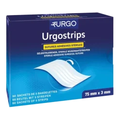 Sutures cutanées adhésives Urgostrips
