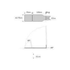 Table de verticalisation électrique Mobercas CE-2120-PI
