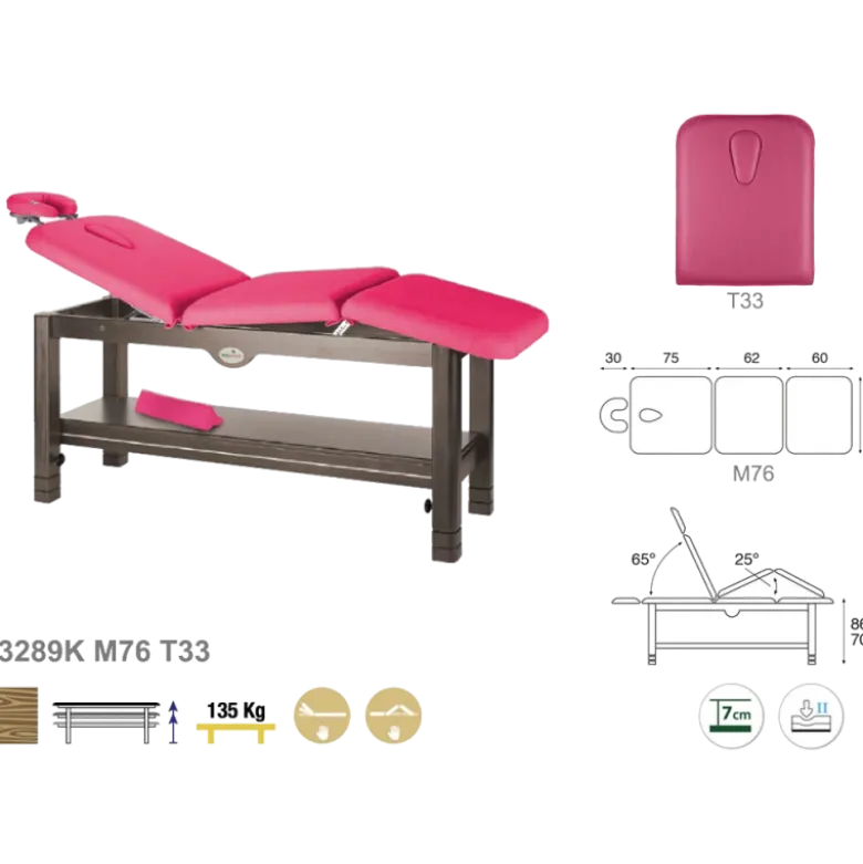 Table d'examen Ecopostural fixe 3 plans C3289K