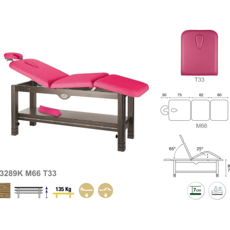 Table d'examen Ecopostural fixe 3 plans C3289K