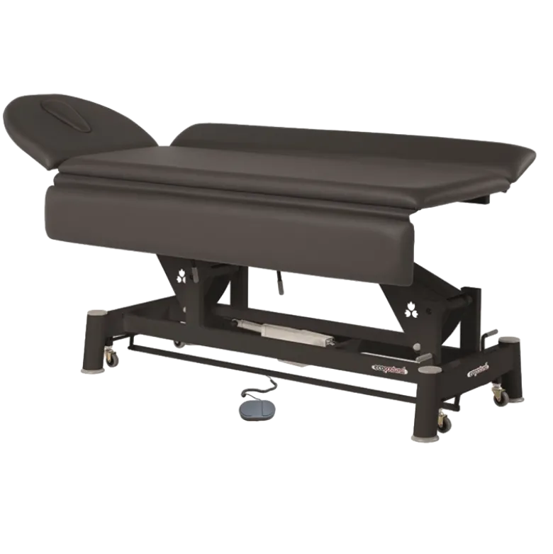 Table d'examen Ecopostural électrique 2 plans Cxx06T10 (1 moteur) + Tabouret et housse offerts