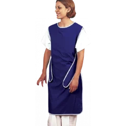 Tablier demi-chasuble anti-x plombé (attache velcro) - Eq pb 0.35 mm