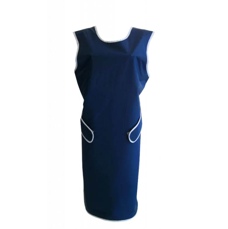 Tablier demi-chasuble anti-x plombé (attache velcro) - Eq pb 0.35 mm