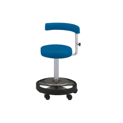 Tabouret d'examen avec dossier SCHMITZ - Revêtement Comfort