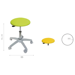 Tabouret Ecopostural S2611