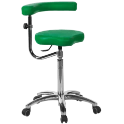 Tabouret médical bicyclette Ecopostural S5640 base alu et assise haute