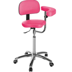 Tabouret médical bicyclette Ecopostural S5640 base alu et assise haute