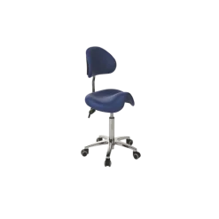 Tabouret médical derby Ecopostural S2670/S2671 base alu et assise basse