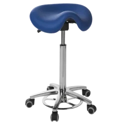 Tabouret médical derby Ecopostural S5670 base alu et assise haute
