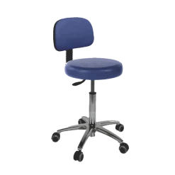 Tabouret médical Ecopostural S2650/S2651 base alu et assise basse