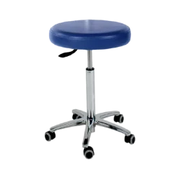 Tabouret médical Ecopostural S3650 base alu et assise haute