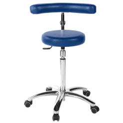 Tabouret médical Ecopostural S3650 base alu et assise haute