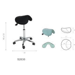 Tabouret médical pony Ecopostural S2630