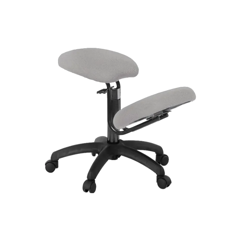 Tabouret médical érgonomique Ecopostural S2602 - base plastique et appui-genoux fixe