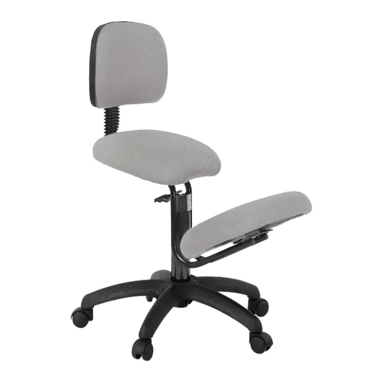 Tabouret médical érgonomique Ecopostural S2602 - base plastique et appui-genoux fixe