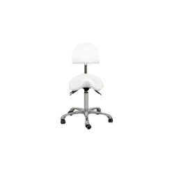 Tabouret médical selle de cheval Naggura' avec dossier