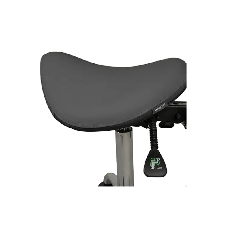 Tabouret médical selle de cheval Naggura' avec dossier