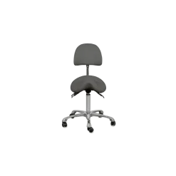 Tabouret médical selle de cheval Naggura' avec dossier