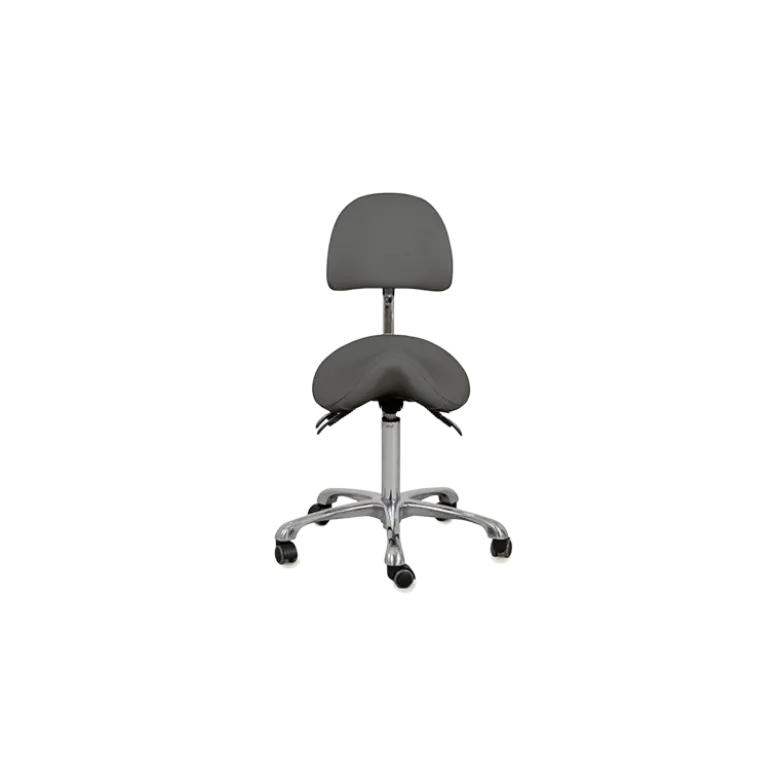 Tabouret médical selle de cheval Naggura' avec dossier