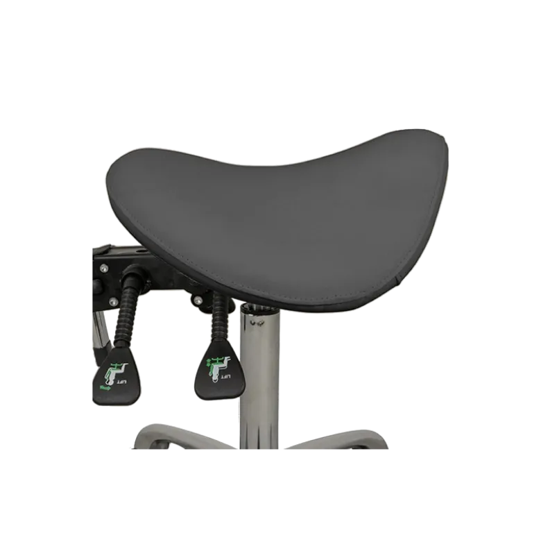 Tabouret médical selle de cheval Naggura' avec dossier