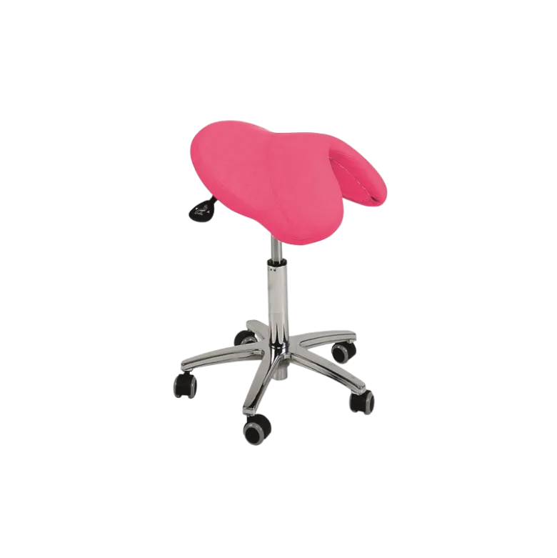 Tabouret médical selle de cheval Ecopostural S2660/S2661 base aluminium