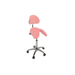Tabouret médical selle de cheval Ecopostural S2660/S2661 base aluminium