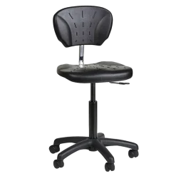 Tabouret médical sur roulettes Carina avec piètement ABS