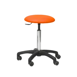 Tabouret médical sur roulettes ClediMed avec piètement ABS