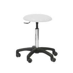 Tabouret médical sur roulettes ClediMed avec piètement ABS