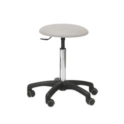 Tabouret médical sur roulettes ClediMed avec piètement ABS