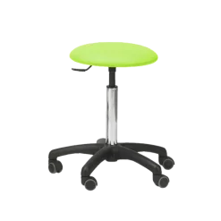 Tabouret médical sur roulettes ClediMed avec piètement ABS