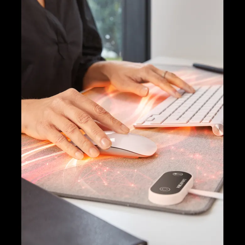 Tapis de bureau chauffant Lanaform