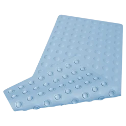 Tapis de douche carré en caoutchouc antidérapant Joleti