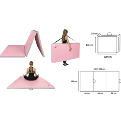 Tapis de sol pliant pour thérapies Ecopostural - 120 x 200 cm
