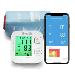 Tensiomètre au bras connecté iHealth Track