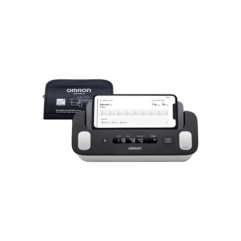 Tensiomètre électronique au bras Omron Complete avec fonction ECG