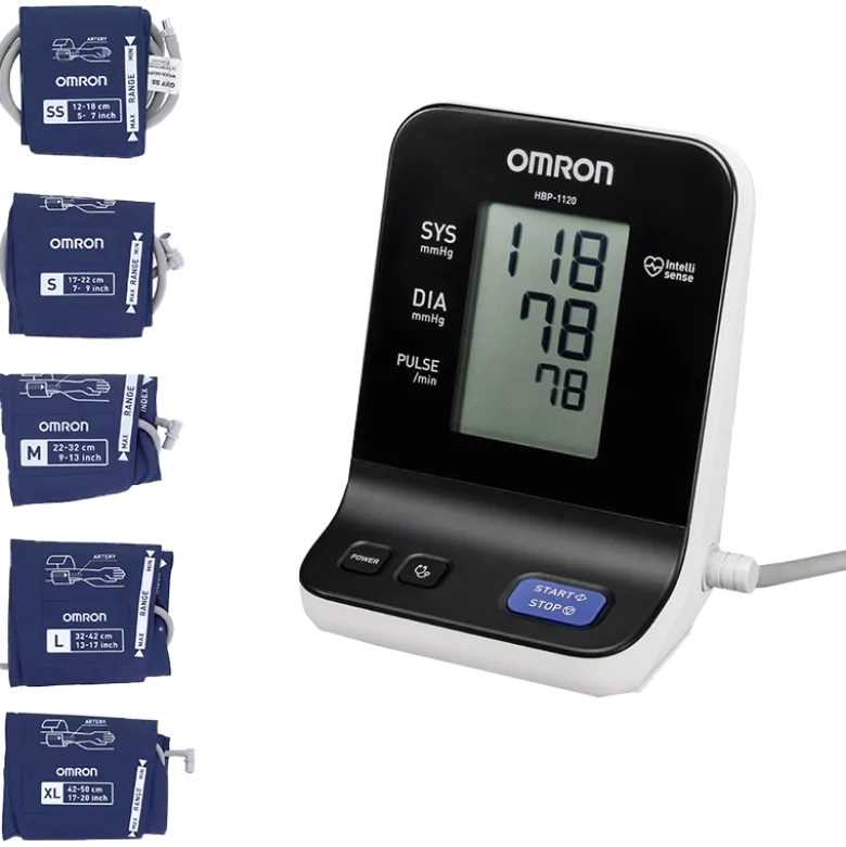Tensiomètre électronique au bras Omron HBP 1120 (manuel/auto)